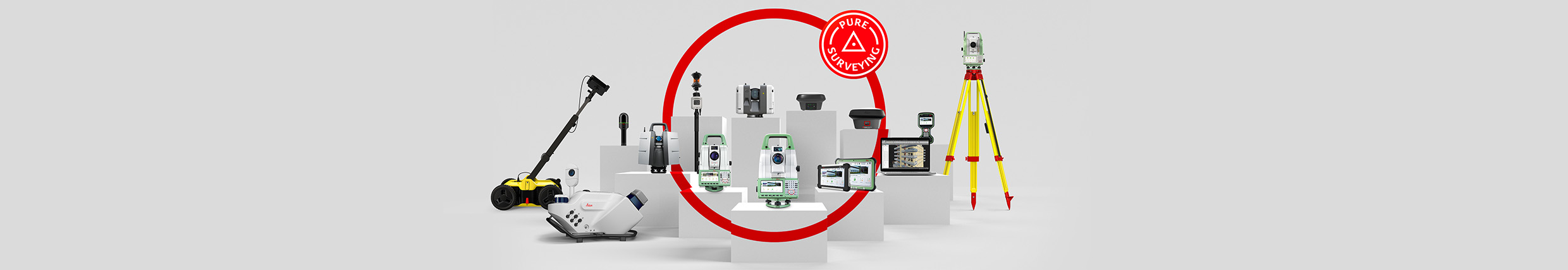 Surveying solutions portfolio from Leica Geosystems